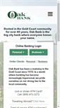 Mobile Screenshot of oakbank.com